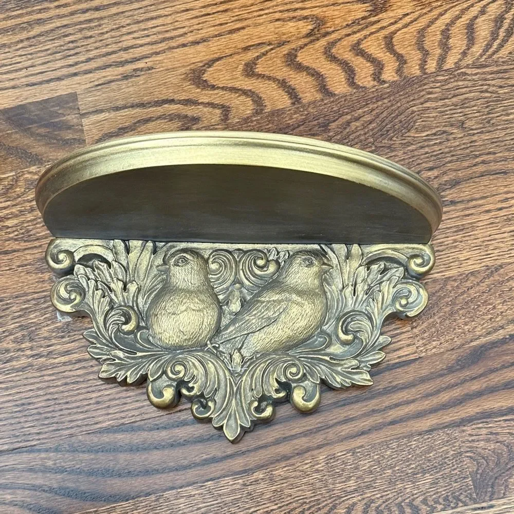 Anthropologie Wooded Manor Floating Shelf